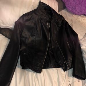Leather jacket